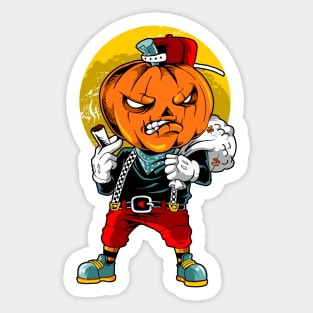 pumpkin boy Sticker